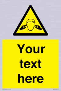 Custom Noise Hazard Sign